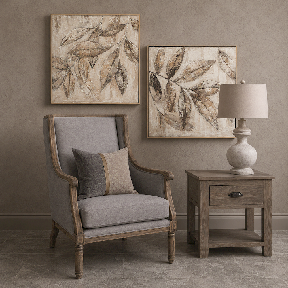 MINK ARM CHAIR 73x85x92cm